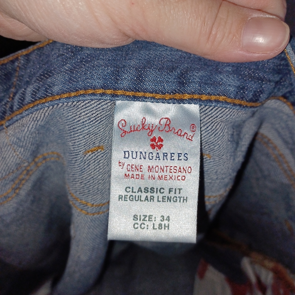 Mens lucky brand jeans